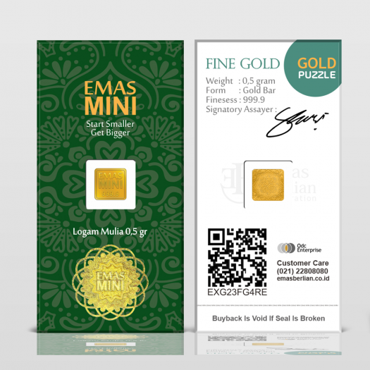 Emas Mini 0,5 gram