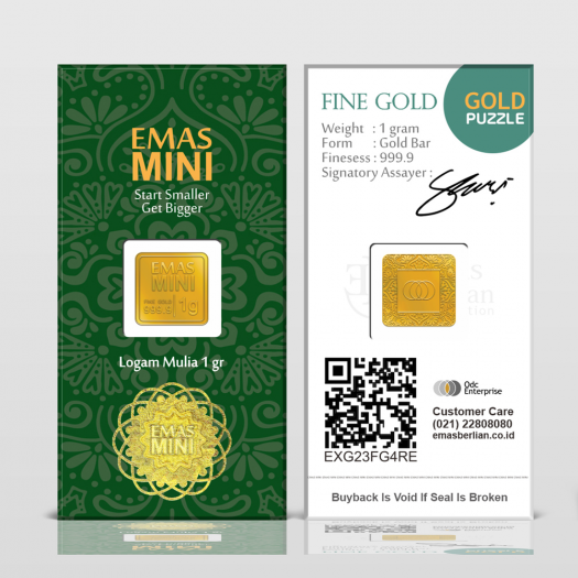 Emas Mini 1 gram