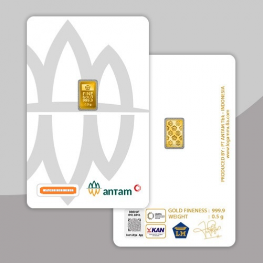 LM ANTAM Certicard - 0,5 gram