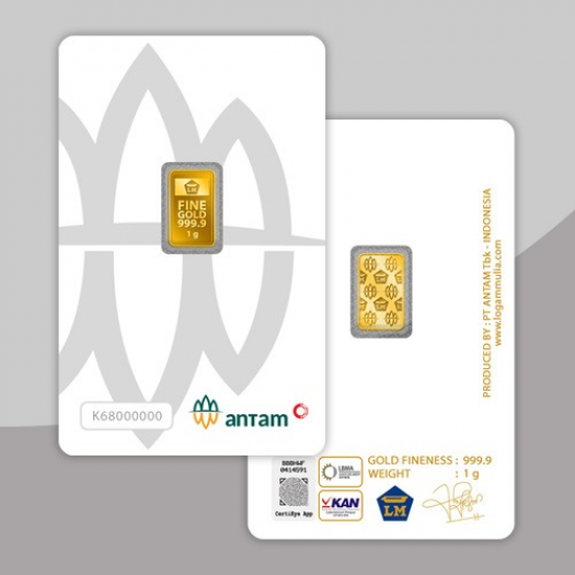 LM ANTAM Certicard 1 gram